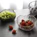 SHAOHUASC Japanese-Style Phnom Transparent Glass Bowl Irregular Vegetables Salad Bowl Home Large Fruit Dessert Bowl - Buy Online on GoSupps.com