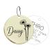 Floral Bloom Style - Beautiful Personalized Stainless Steel Dog Cat Id Tags with a double -sided deep engraving and safe edge cut - let your cat bloom and show your natural beauty birthday flowers