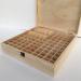 Beunyow 85-Hole Portable Wood Aromatherapy Gift Box - Essential Oils & Nail Polish Storage Case - Buy Online on GoSupps.com