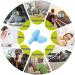 Silicone Ear Plugs for Sleeping - 10 Pairs, Reusable & Noise Cancelling - 10 Colors - 32dB SNR - Buy Online on GoSupps.com