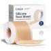 Silicone Scar Tape for Surgical Scars - 59" x 1.5" Roll - Extra Long Scar Sheets for C-Section Tummy Tuck Keloid and Surgical Scars - Reusable Medical Grade Silicone Scar (59" x 1.5")