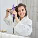 Mnsyflns 2-in-1 Ceramic Hair Straightener & Curler Purple - Lightweight Styler for Women & Girls, Temperature 120-200 - Buy Online on GoSupps.com