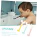 Gatuida 9 STK Children's Toothbrush Set - Soft Fur Baby Oral Cleaning Tools | Safe & Gentle Tooth Care for Kids - Buy Online on GoSupps.com