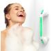 Safety+Beauty 16.5'' Suction Bath Grab Bar - Bathroom Shower Handle (White/Green) | Pack of 1 - Buy Online on GoSupps.com