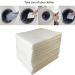 Fcnjsao Anti Dyed Sheets 100 Pcs Dyeing Cloth Washing Machine Use Mixed Dyeing Proof Color Absorption Sheet For Home Dormitory Washing Clothes Supplies Clothes Sheet 100 Tablets - Buy Online on GoSupps.com