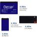 Mighty Max 12V 10AH Gel F2 Replacement Battery - Compatible with IT-YB12100 | International Shipping Available - Buy Online on GoSupps.com