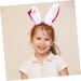 FRCOLOR Headband Hair Jewels for Women Girl Hair Accessories Stuffed Bunny for Hair Accessory for Costumes Outfit Bunny Costume Accessories Rabbit Ears Props Women's Fabric Red - Buy Online on GoSupps.com