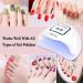 Buy Timpou 150W UV LED Nail Dryer Lamp - Fast Gel Nail Curing with Timer & Infrared Sensor - Buy Online on GoSupps.com