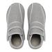 fohapfam Women's Walking Shoes with Adjustable Orthopedic Wide Width Walking House Slippers for Swollen Feet Diabetic Bunions Indoor/Outdoor Gray M Medium Grey