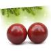 Fomiyes Wooden Baoding Balls - 6 PTH Rolling Health Massage Balls for Hand Exercise | Red Rose Wood Fitness Tool - Buy Online on GoSupps.com