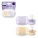 Philips AVENT Ultra Start Pacifiers Orthodontic Dummies for Newborns 0-2 Months BPA-Free with Sterilisation and Carry Case Pack of 2 SCF075/01