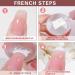 Silicone Nail Art Stamper Kit with 4 Sizes & Scrapers - Clear Round Square Jelly Stamper for Nail Stamping, DIY Nail Decoration - Nail Stamping Kit for Polish - Buy Online on GoSupps.com