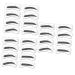 FRCOLOR 96 Pairs 8 Eyeshadow Eyebrow Makeup Tools Eyebrow Stickers Eyebrow Card Suite Conjoined Card