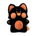 TOPLITHE Cute Cat Plush Kawaii Stuffed Animal Pet Kitty Soft Anime Cat Plush Pillow for Boys Girls Birthday Gift (Color : Black Size : 40CM/15IN) 40CM/15IN Black