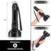 Youthink 2 in 1 UV Flashlight - 100 LED Handheld Black Light with 75 UV & 25 White LEDs | Ideal for Home & Outdoor Use | International Shipping - Buy Online on GoSupps.com