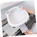 IWOWHERO 1 Set wash basin washboard for kids laundry washing board washing up basin suitcase hand wash baby Grey 30x29cm - Buy Online on GoSupps.com