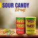 Toxic Waste 2 Red & 2 Hazardously Sour Candy Drums Ultra Sour Sweets Candy For Halloween Trick or Treat Birthday - Each Drum 42g - Sold By VR Angel - Buy Online on GoSupps.com