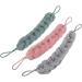 6 Pcs Pink Silicone Body Scrubber Set for Exfoliating and Cleaning - FOMIYES - Buy Online on GoSupps.com