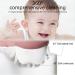 JdXun U-Shaped Children's Toothbrush Set - 360 Silicone Brush for Kids (2-12 Years) - Blue & Pink Food Grade Quality - Buy Online on GoSupps.com