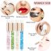 Crystal Lash Shampoo Brushes - 30pcs Purple | Eyelash Extension Cleaning Brush for Deep Cleansing and Nose Pore | Soft Makeup Brush - Buy Online on GoSupps.com
