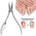 Nail Cuticle Nippers Easily Trim Toenail Improve Paronychia and Leuconychia Made of Stainless Steel Ergonomic Design Cuticle Nippers for Solving Nail Skin - Buy Online on GoSupps.com