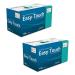 2 BOXES EASY TOUCH 32G TIP x 6 MM (1/4") DISPOSABLE PEN NEEDLES (100 COUNT X 2 BOXES) *COMPARE TO B-D NANO & NOVOFINE AND SAVE!!*