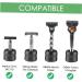 Buy Minkissy 2 Pcs Razor Holder Electric Shaver for Men - Stainless Steel & Aluminum Alloy Brush | International Shipping Available - Buy Online on GoSupps.com