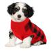Katzinst dog sweater Small dogs dogs Christmas sweater fleece dog sweater Christmas with a styles sweater for French bulldog dachshund chihuahua yorkshire red black s black