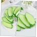 Alipis 40 Pcs Simulation Cucumber Slice Fake Vegetable Decorations Kids Artificial Lemons Lifelike Photo Props Kid Toy Greenery Decor Green Decorations Models Basket Pvc Child Food Play - Buy Online on GoSupps.com