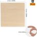 12 Pack 1/8 Inch Basswood Sheets - Natural Unfinished Wood for Crafts & Models - Buy Online on GoSupps.com