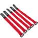 Buy Velcro Fastening Frame Bicycle Set - 5 Nylon Brackets with Fastener Tape for Pump & Flashlight (Red) - International Shipping Available - Buy Online on GoSupps.com