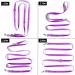 Kuri Pai 3m Dog Leash for Medium Dogs - Comfortable & Sustainable Bamboo Leash - Purple - Ideal for Daily Walks - Buy Online on GoSupps.com