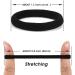 Yedtreg Hair Bobbles for Women 30 Pack Black Hair Ties No Damage Seamless Soft Hair Bands for Thick Curly Hair Strong Elastic Ponytail Holders Hair Accessories (Black Colour) - Buy Online on GoSupps.com