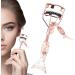 Samuliy Eyelash Curler for Eyelashes Eyelash Curler Fishtail Shape Eyelash Curler Portable Makeup Accessories Beautiful Ergonomic Eyelash Tools for Opening Eyes and Raised Eyelashes A4 Electroplated Rose Gold With Black Comb Rose - Buy Online on GoSupps.com