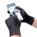Black Vinyl Disposable Gloves Large 50 Pack - Latex Free, 3 Mil, Powder-Free Exam Gloves for Home Cleaning and Food Handling - 50pcs - Buy Online on GoSupps.com