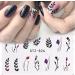 Various DIY Slider Simple Summer Water Sticker Decoration Nail Stickers Flower And Leaf Art(STZ-824) - Buy Online on GoSupps.com