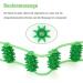 Premium Silicone Massage Scooter with Handle | Deep Tissue Roller for Neck Back & Body Relaxation (Green) - Buy Online on GoSupps.com