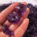 10pc Natural Rough Stone Amethyst Unpolished Crystal Quartz Tumbled Stone 8g-15g ERBDRGAZ - Buy Online on GoSupps.com