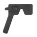 Ophthalmic Eye Occluder with 14 Holes for Ophthalmologists Orthoptists and Optometrists to Eye Exam Black