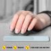 VENEKA 4X Glass Nail Shiner - Nano Glass Nail Files Crystal Nail Buffer Shine Polisher for Natural Fingernails Toenails - Buy Online on GoSupps.com