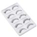 NewKelly 5 Pairs Thick Long Cross Party False Eyelashes Black Band Fake Eye Lashes