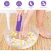 Healifty 2-Piece Foot Pumice Stone Set - Callus Remover & Peeling Scrubber | Natural Lava Pedicure Tools for Hard Skin | Purple Mittel - Buy Online on GoSupps.com
