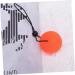 Buy Gatuida 5.3cm Orange Wrist Exercise Ball Handle | Strength Training Squeezeball & Desk Gripper Fitness Toy for Power and Endurance - Buy Online on GoSupps.com
