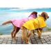 Tineer Adjustable Waterproof Reflective Dog Raincoat - XXL Yellow - Buy Online on GoSupps.com