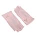 Fomiyes 1 pair of UV-resistant gloves UV Shield Anti UV Fingerless gloves Hand protection UV lamp nail art skin care fingerless hand covers