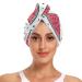 Fruit Watermelon Pineapple Hair Towel 2 Pack Super Absorbent Hair Drying Towel Quick Dry Hair Turbans Head Towel with Button Twisty Wrap for Women Girls