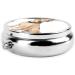 Shop French Cute Bulldog Round Pill Box | 3 Compartment Decorative Pill Organizer for Travel & Vitamins - Buy Online on GoSupps.com