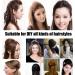 3PCS Hair Bun Clip Bump Volume Insert Tool Dark Brown - Fluffy Princess Styling Accessories for Women/Girls - Buy Online on GoSupps.com