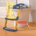 Potty Training Seat with Step Stool Ladder | Kids Toilet Trainer for Boys and Girls - Blue - Buy Online on GoSupps.com