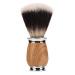 Razor brush for men professional handmade beard-shaving brush with wooden handle easy to clean shaving brushes for salon trips at home practical hairdressing brush for facial care